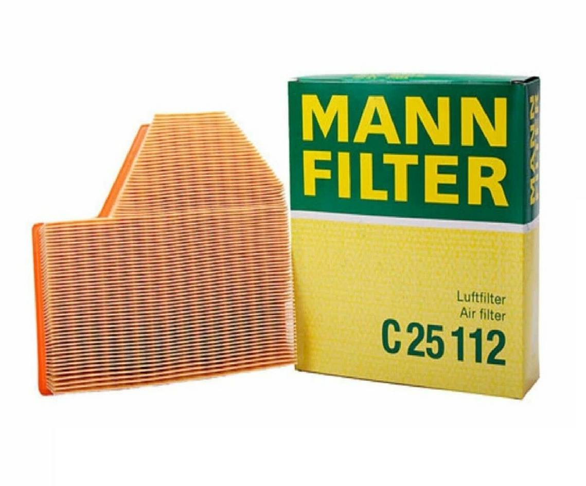 BMW Engine Air Filter 13727834714 - MANN-FILTER C25112